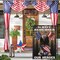 Memorial Day Garden Flag 12x18 Inch Always Remember Our Heroes Garden Flag 4th of July Independence Day